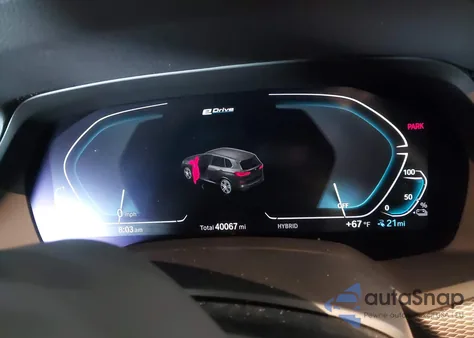 2022 BMW X5 Phev xDrive45E from USA, damaged, VIN 5UXTA6C07N9M85621